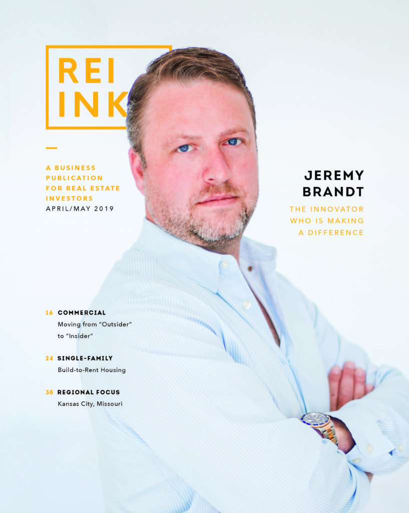 Jeremy Brandt on REI Ink Magazine Cover